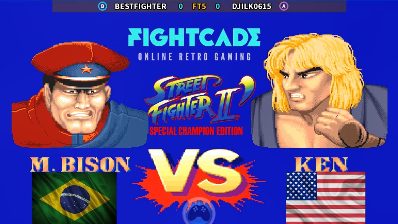 Street Fighrer 2'CE BESTFIGHTER vs DJILK0615  FT5