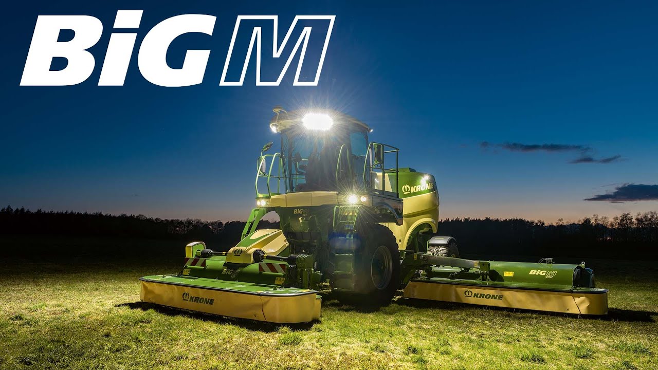 KRONE BiG M &ndash; the grass-gobbling monster