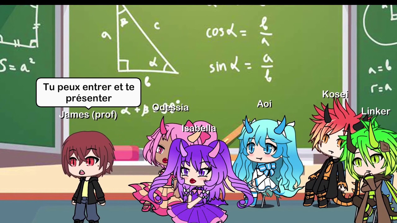 École de dragon épisode 1 (gacha life)