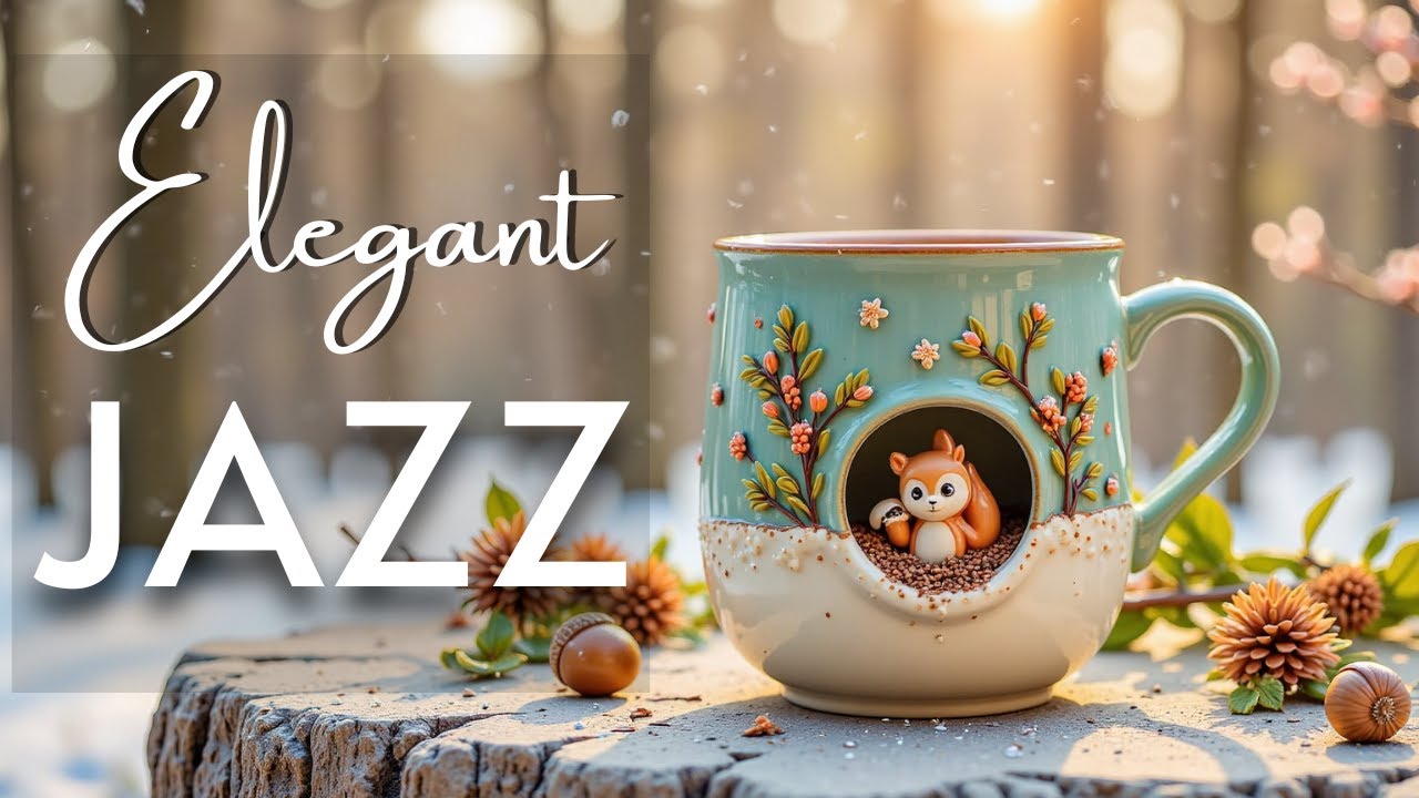 Cozy Jazz Music ☕ Elegant Coffee Bossa Nova for Daily Relax