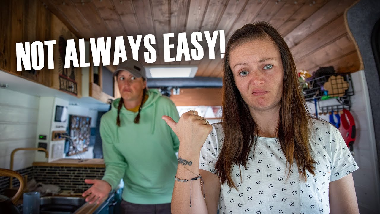 LIVING IN A TINY SPACE.. how we stay sane as a VAN LIFE COUPLE. Travelling Europe in a campervan.