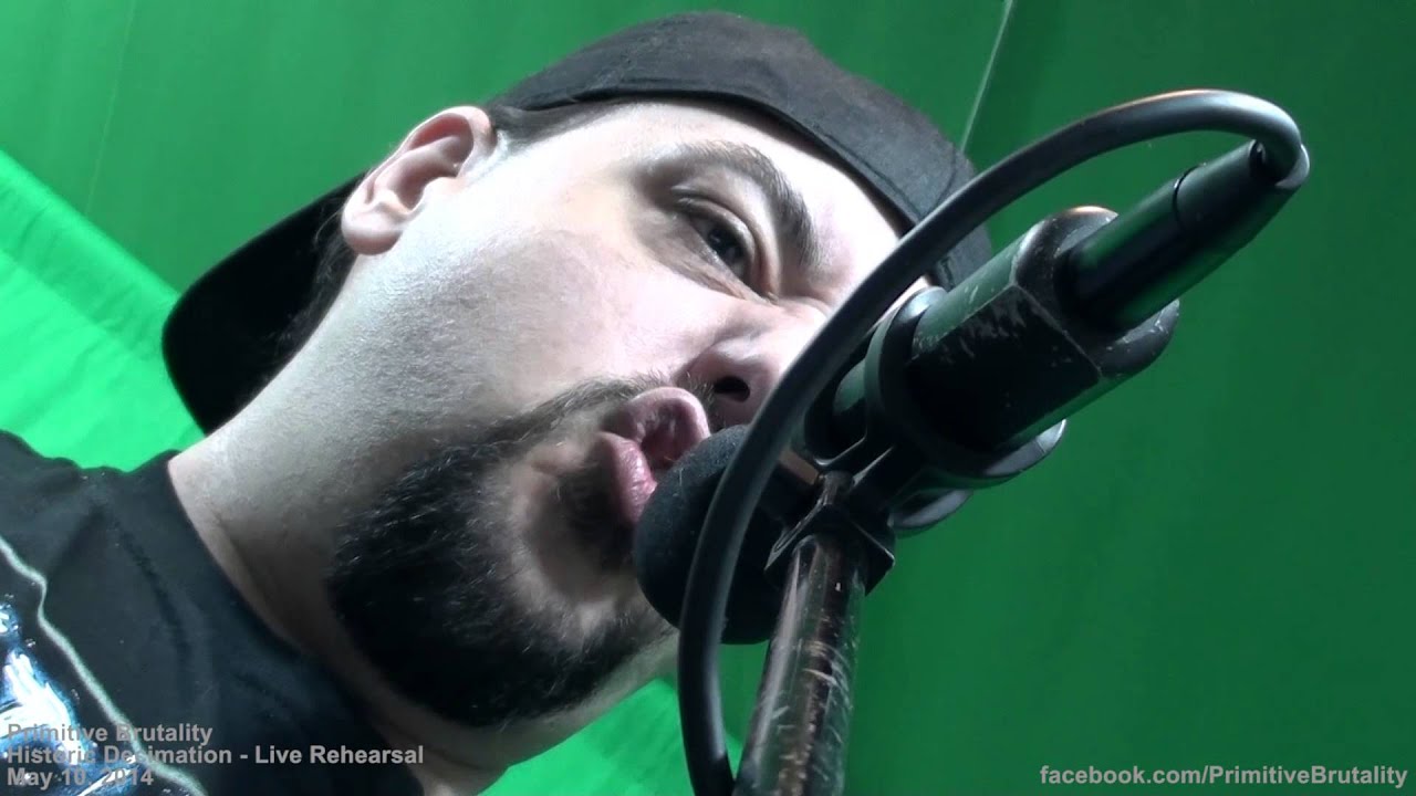 Primitive Brutality 3 Song Live Jam May 10 2014 @RogerBeaujard