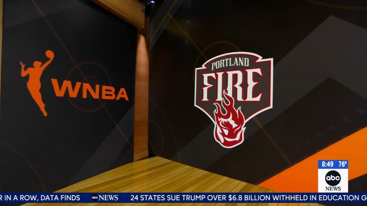 Portland Fire reveals team name, logo exclusively on GMA ahead of WNBA return