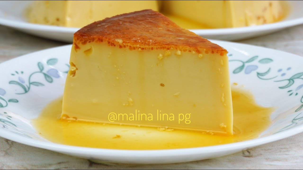 Cara Buat Puding Karamel Lembut Mudah & Sedap | resepi puding karamel simple malina lina pg