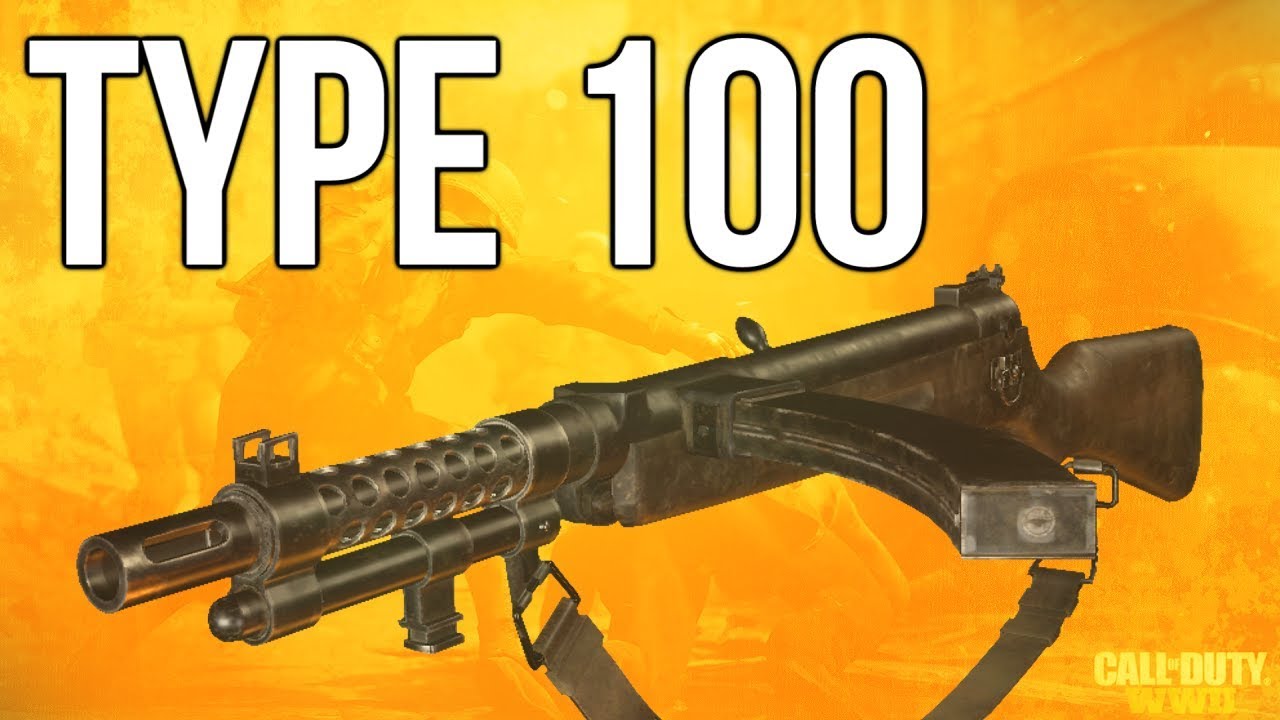 WW2 In Depth: Type 100 SMG Review (Call of Duty: WWII)
