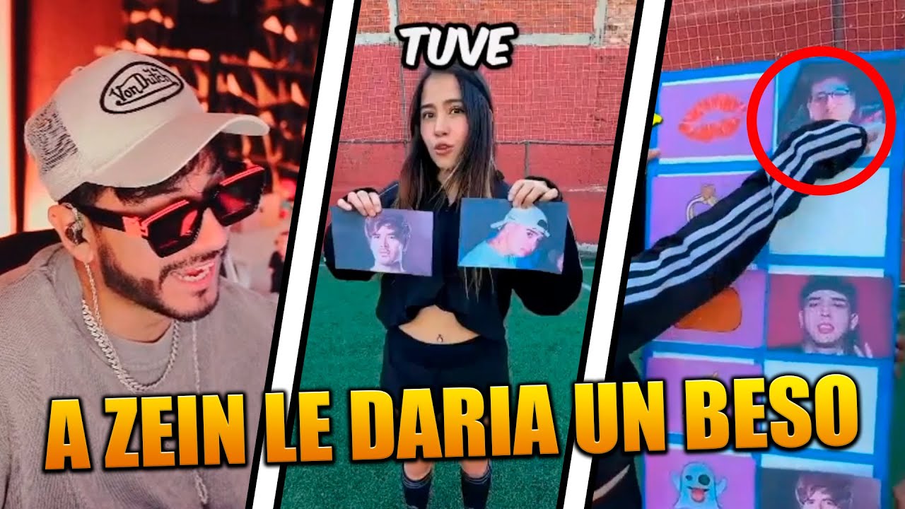 Zein SORPRENDIDO de MERCEDES ROA que haya ELEGIDO darle un BESO 🤣