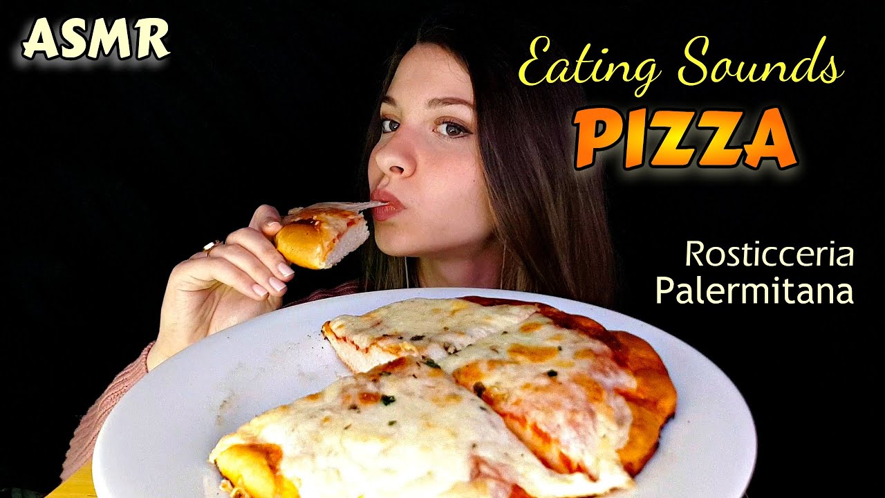 Eating Sounds - PIZZA Rosticceria Palermitana + chiacchiere | ASMR ita *sono tornata*