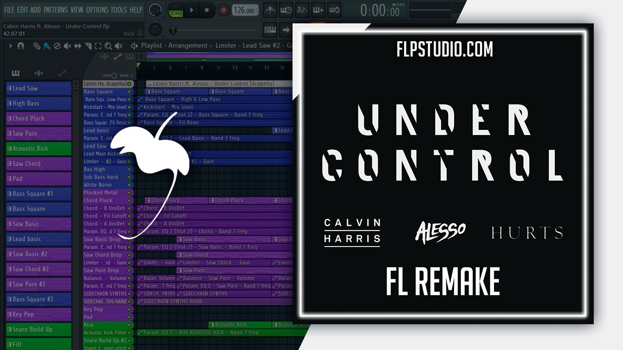 Calvin Harris & Alesso - Under Control ft. Hurts (FL Studio Remake)