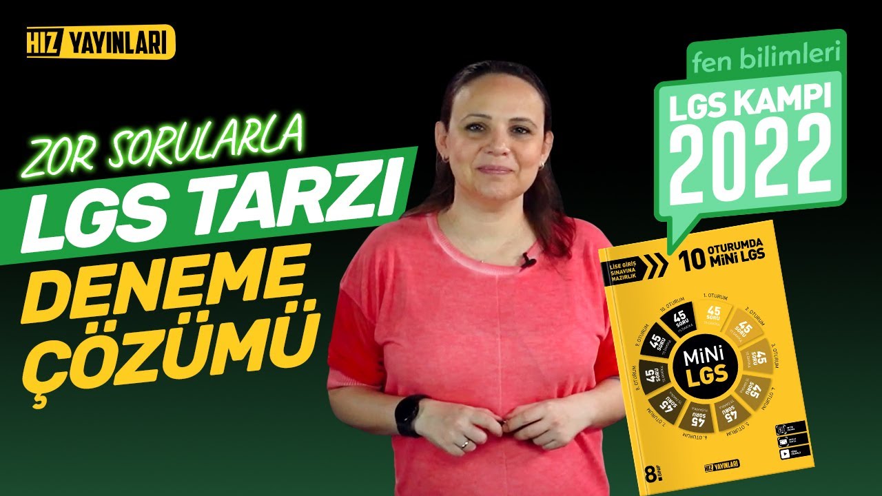 DENEMEDEN LGS’YE GİRME! 8. Sınıf Fen Bilimleri Deneme Çözümü (LGS 2022 Tarzı Zor Sorular)