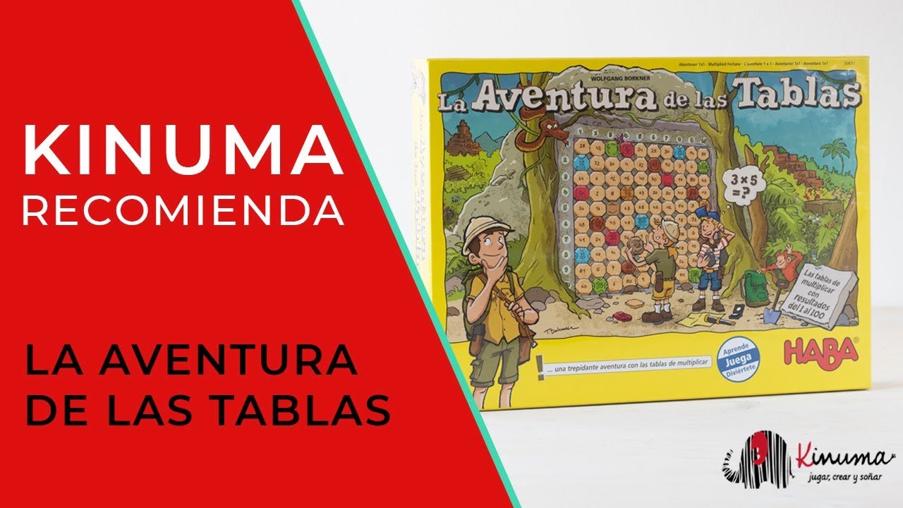 ¿Cómo se juega a LA AVENTURA DE LAS TABLAS? || Kinuma Recomienda
