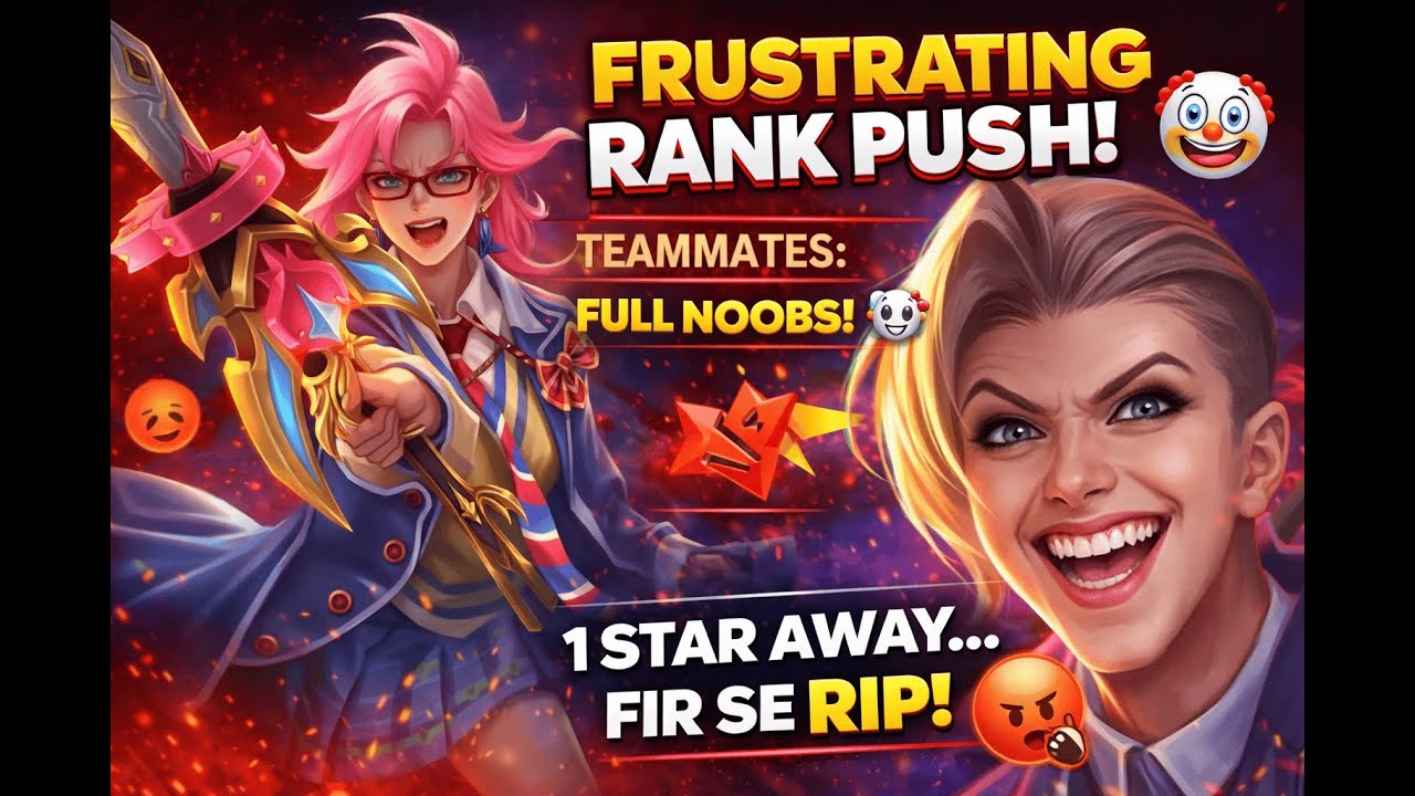 Mythic Honor 46⭐ Carry Ya Cry? 😭 MLBB Live