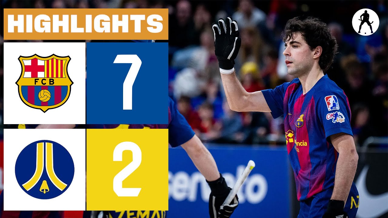 Bar&ccedil;a vs Sant Just (7-2) | HIGHLIGHTS OK LLIGA