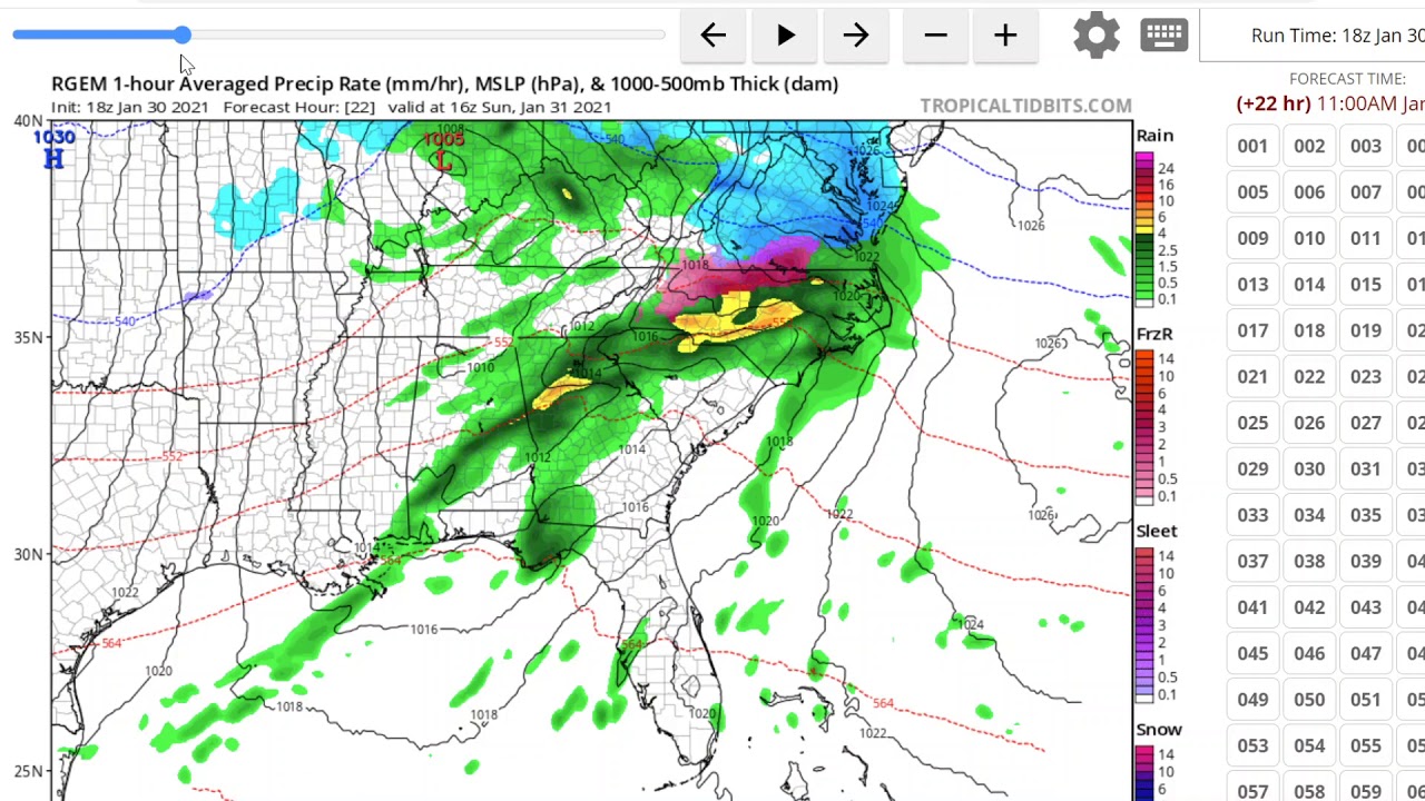 Major Winter Storm Forecast for Mid-Atlantic and Northeast!
