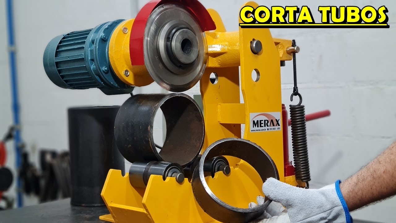 Conheça o Corta Tubos da Merax - Corte Limpo, Rápido e Preciso em 90°