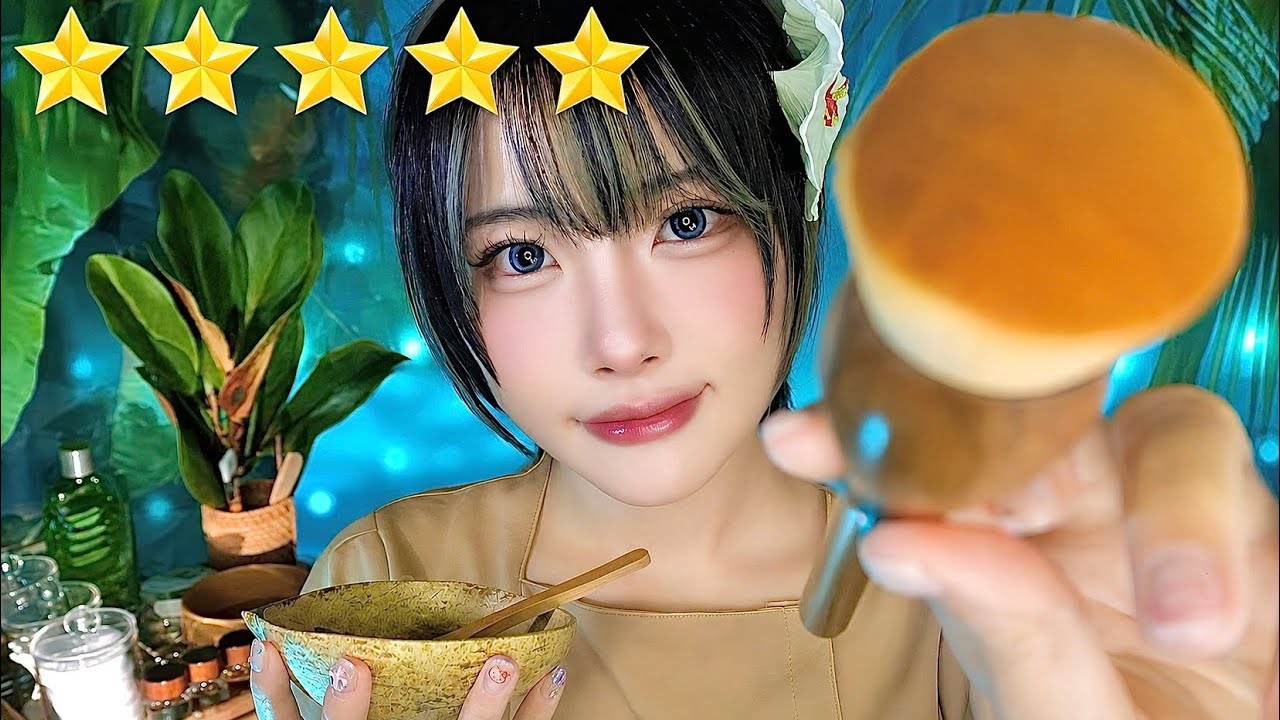 ASMR Добро пожаловать в тропический курортный спа-салон 🌺🌊🏝️