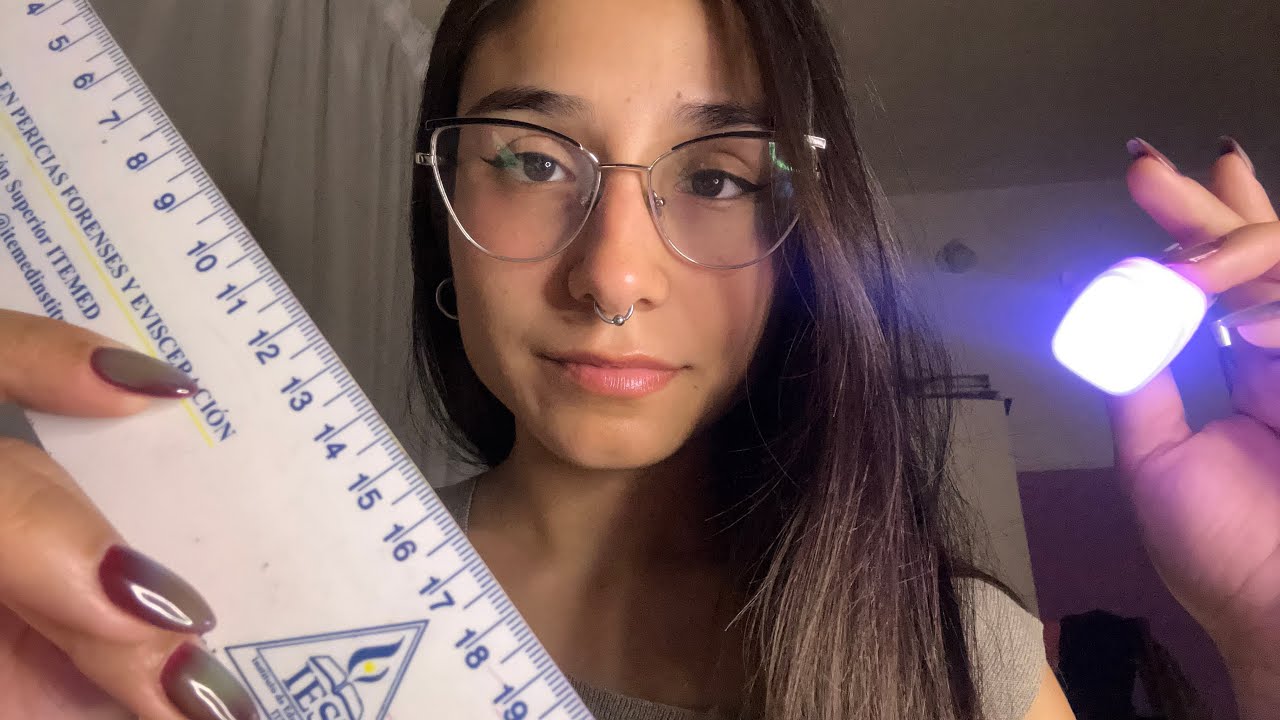 asmr visual con instrucciones, periférico, luces y mouth sounds 
