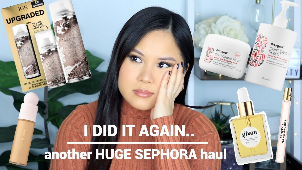 (another) HUGE SEPHORA HAUL | New Products + Back Ups