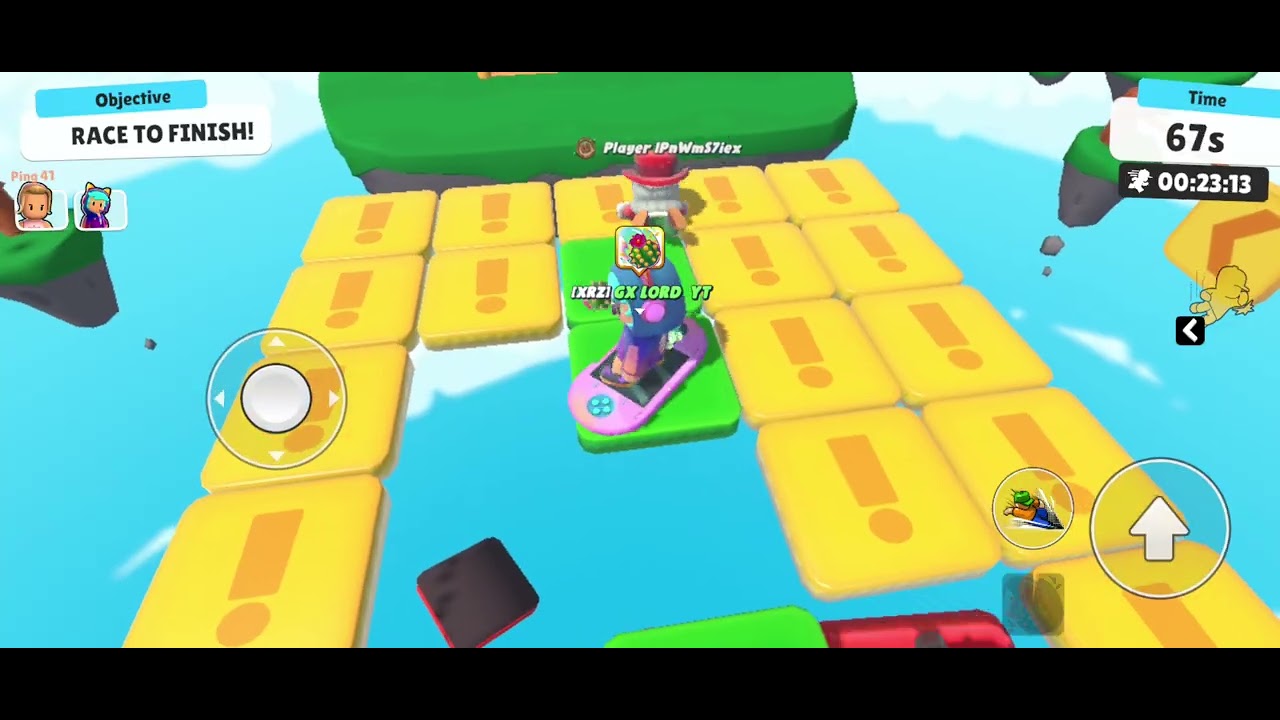 Even more stumble guys  game play!