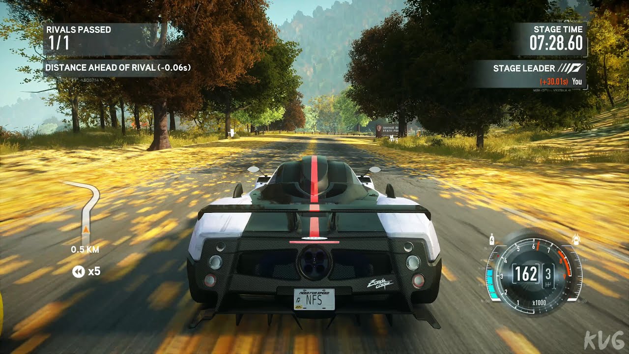 Need for Speed: The Run - Pagani Zonda Cinque 2010 - Gameplay (PC UHD) [4K60FPS]