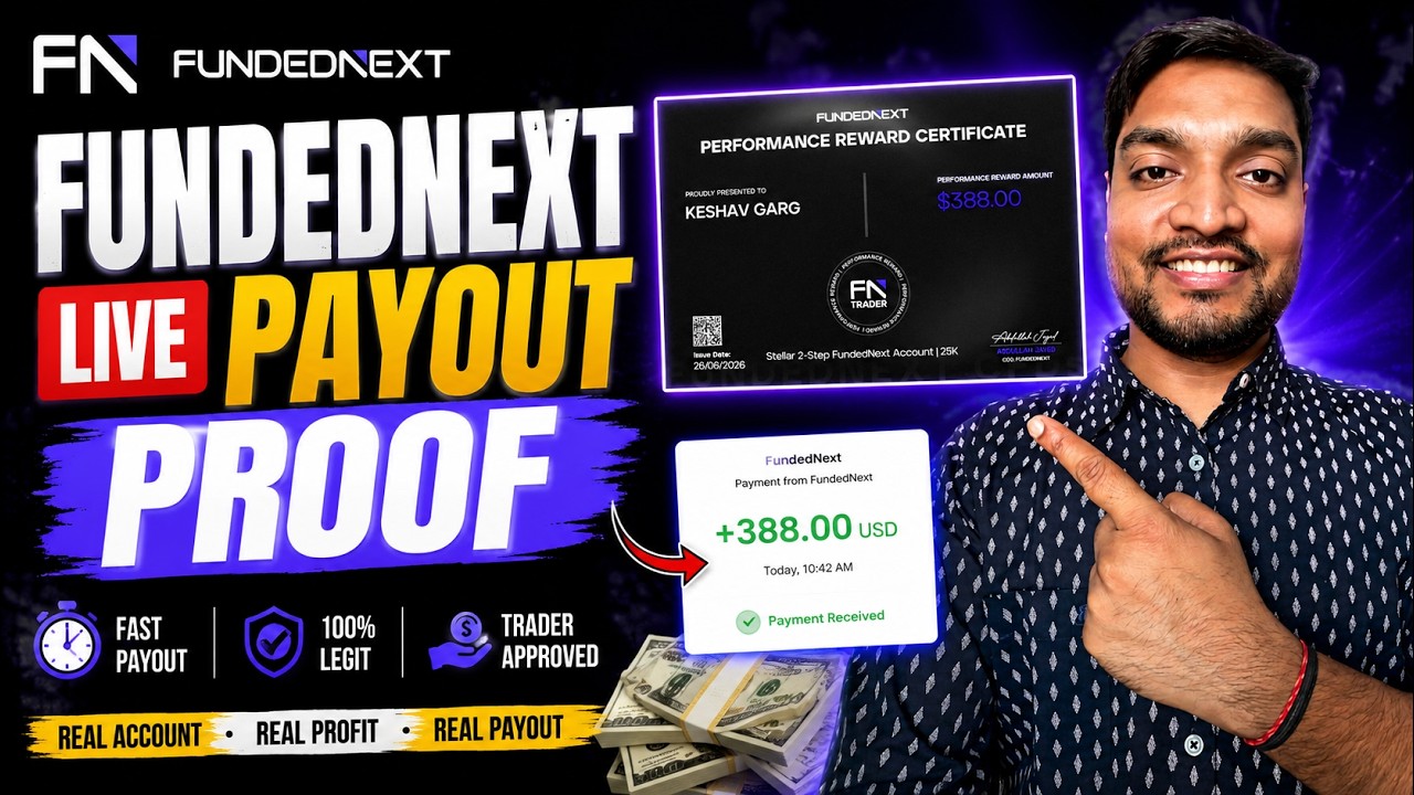 FundedNext Payout Proof 💰