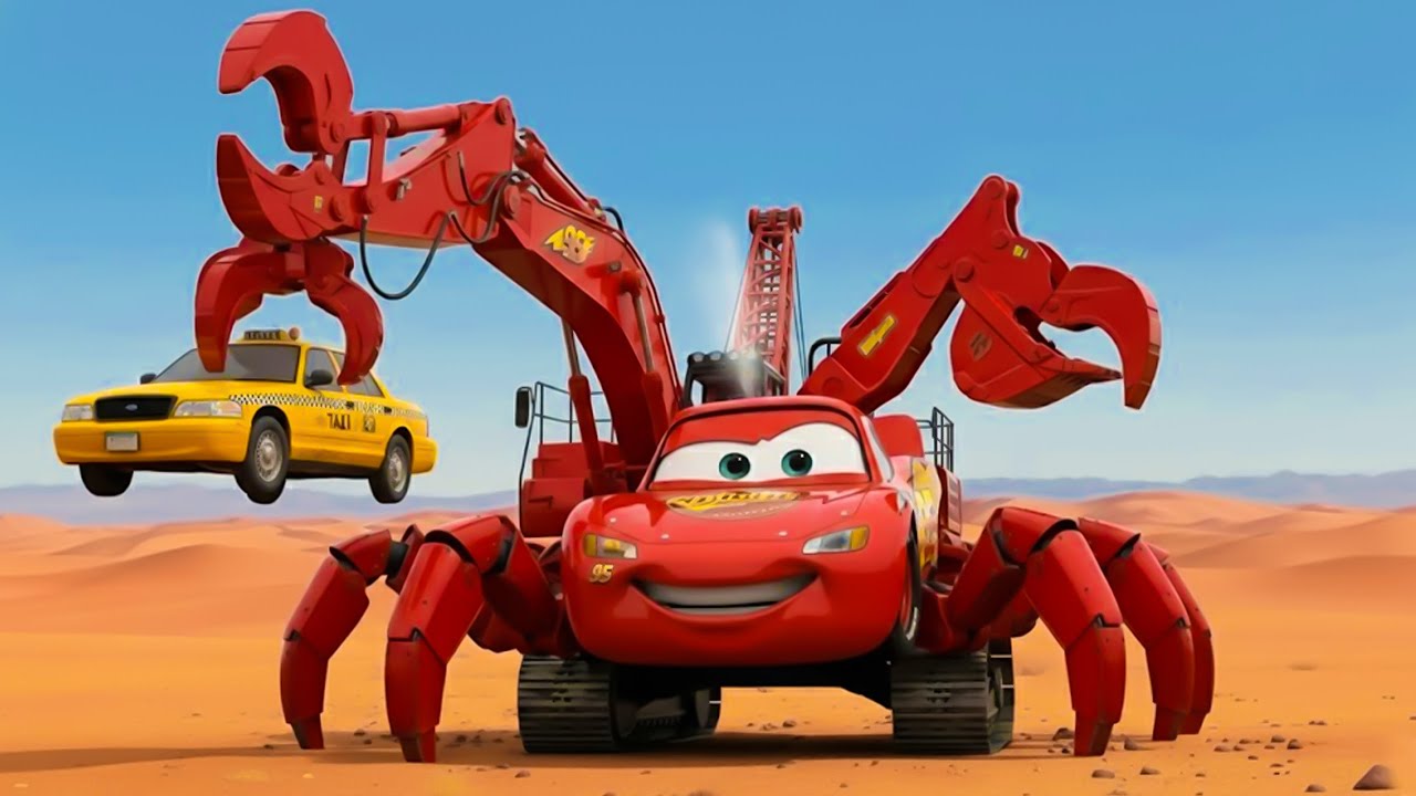Excavator Crab McQueen - “With Friendship, Anyone Can Be a Hero” [EP5] - Mcqueen Fun