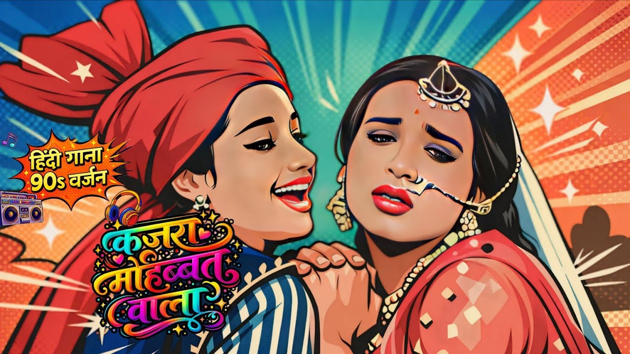 कजरा मोहब्बत वाला वाला हिन्दी गाना 90s version 