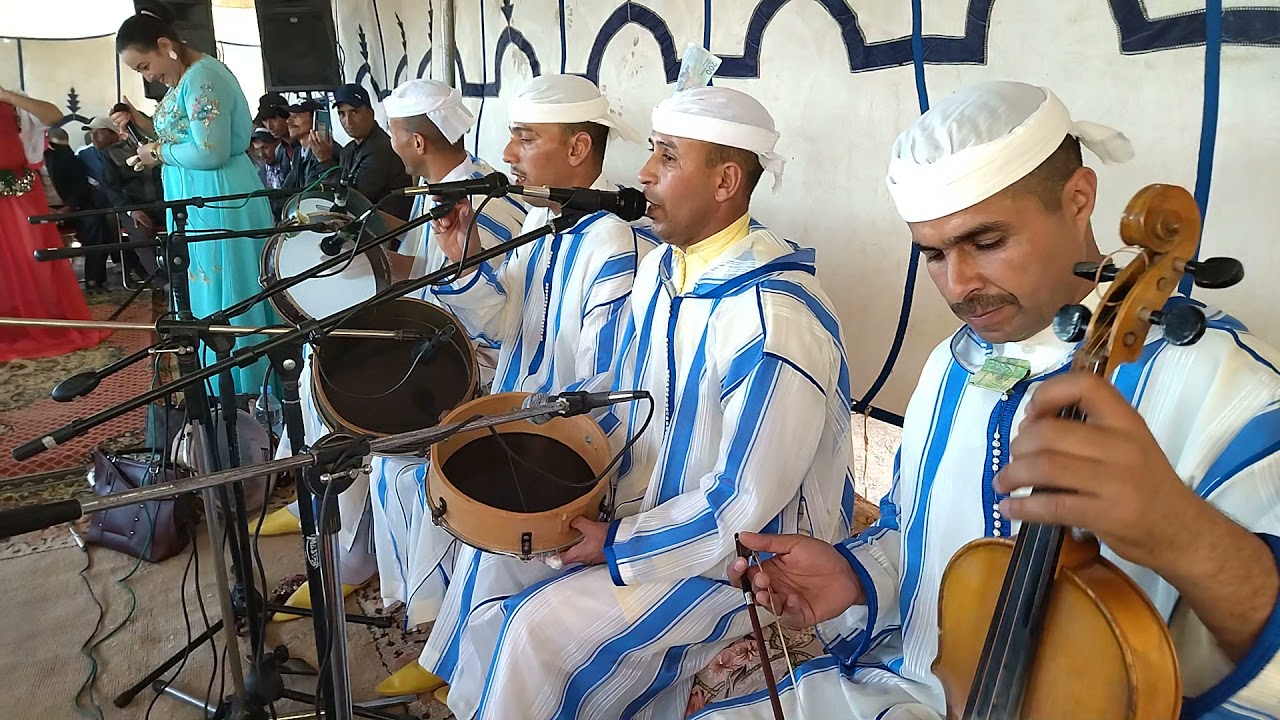 قصارة مع ميمون أوبراكو الفنانة ايطو والمجموعة ازرو lfnana itou oubrakou