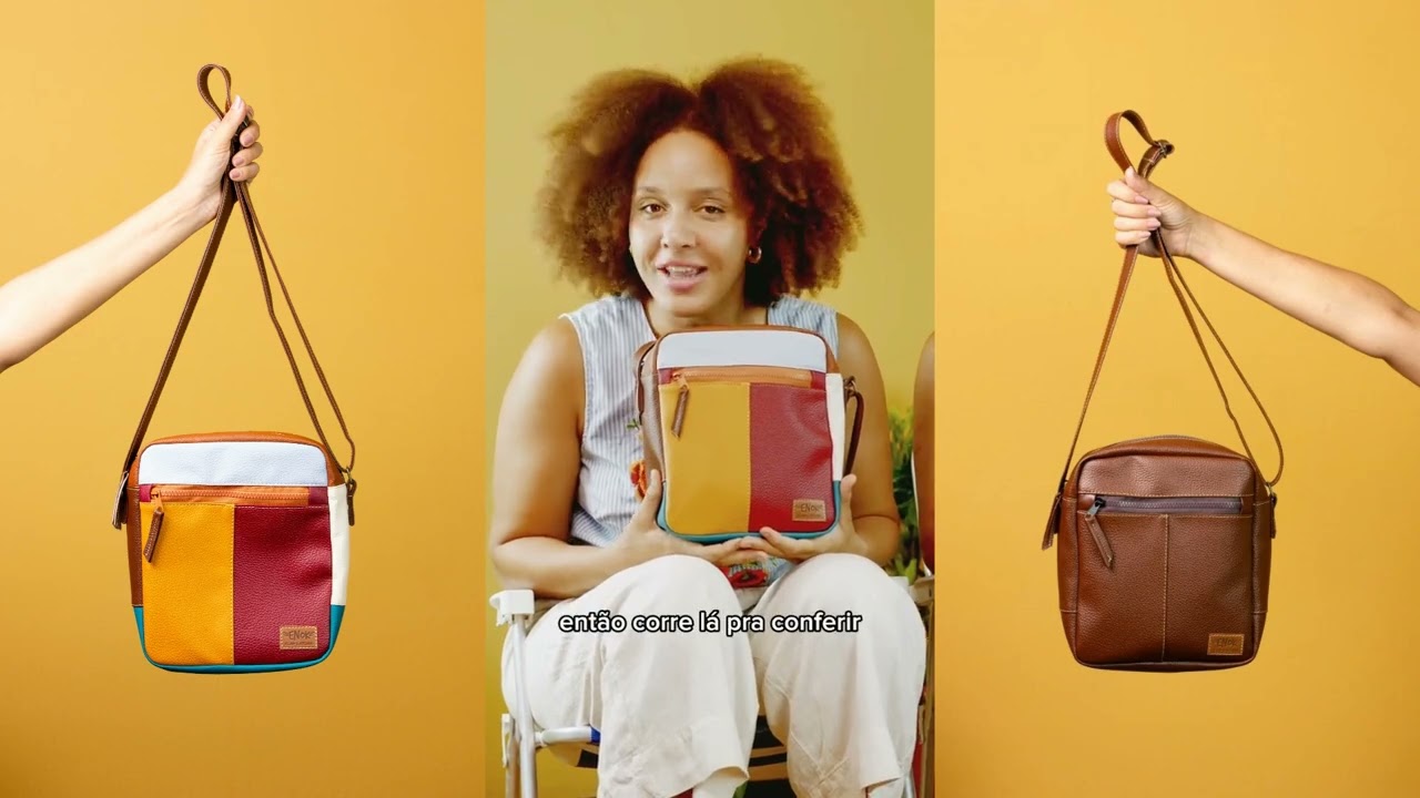 Chegou a Bolsa Marte: mais espaço, design autoral e funcionalidade para sua rotina.