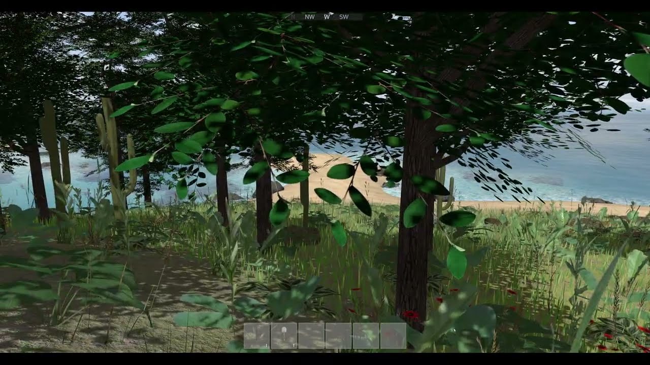 High density vegetation & some NPC fauna - Panda3D Devlog #5