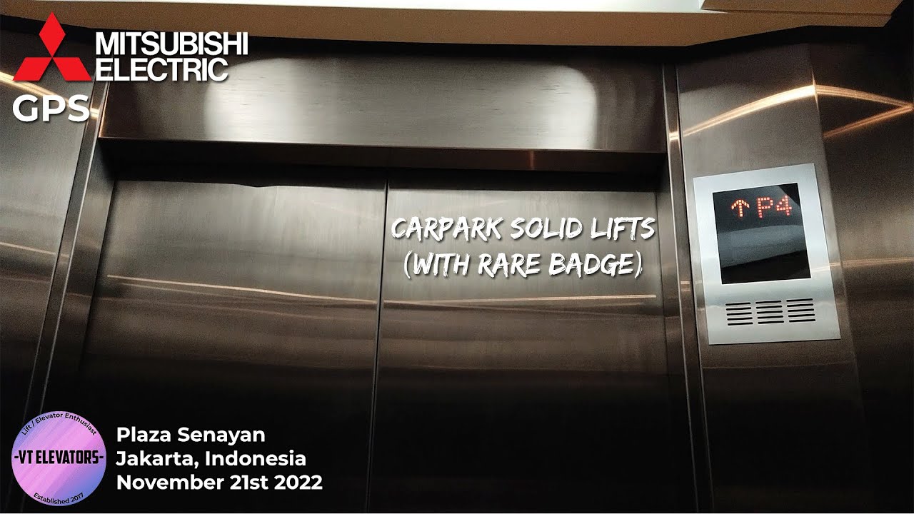 Mitsubishi GPS Passenger Lifts - Plaza Senayan, Jakarta (Carpark)