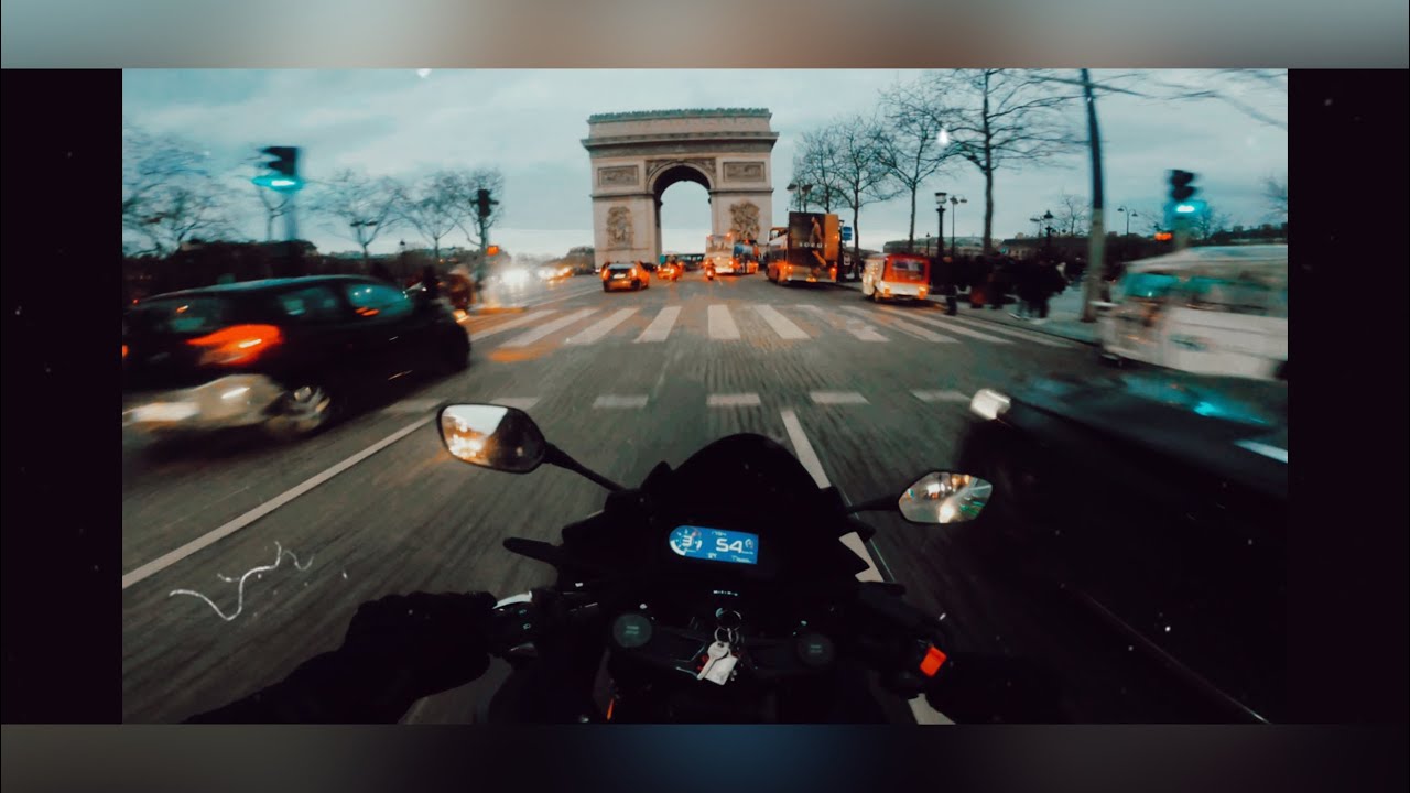 [1] Honda | CBR500R | Ride In Paris | Exhaust : IXRace | No DB Killer | Ride Pov