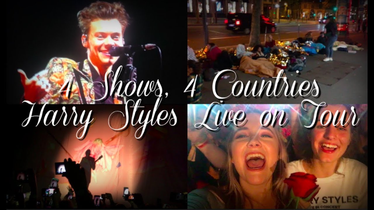 SEEING HARRY STYLES LIVE IN 4 COUNTRIES || TheSimoneLife