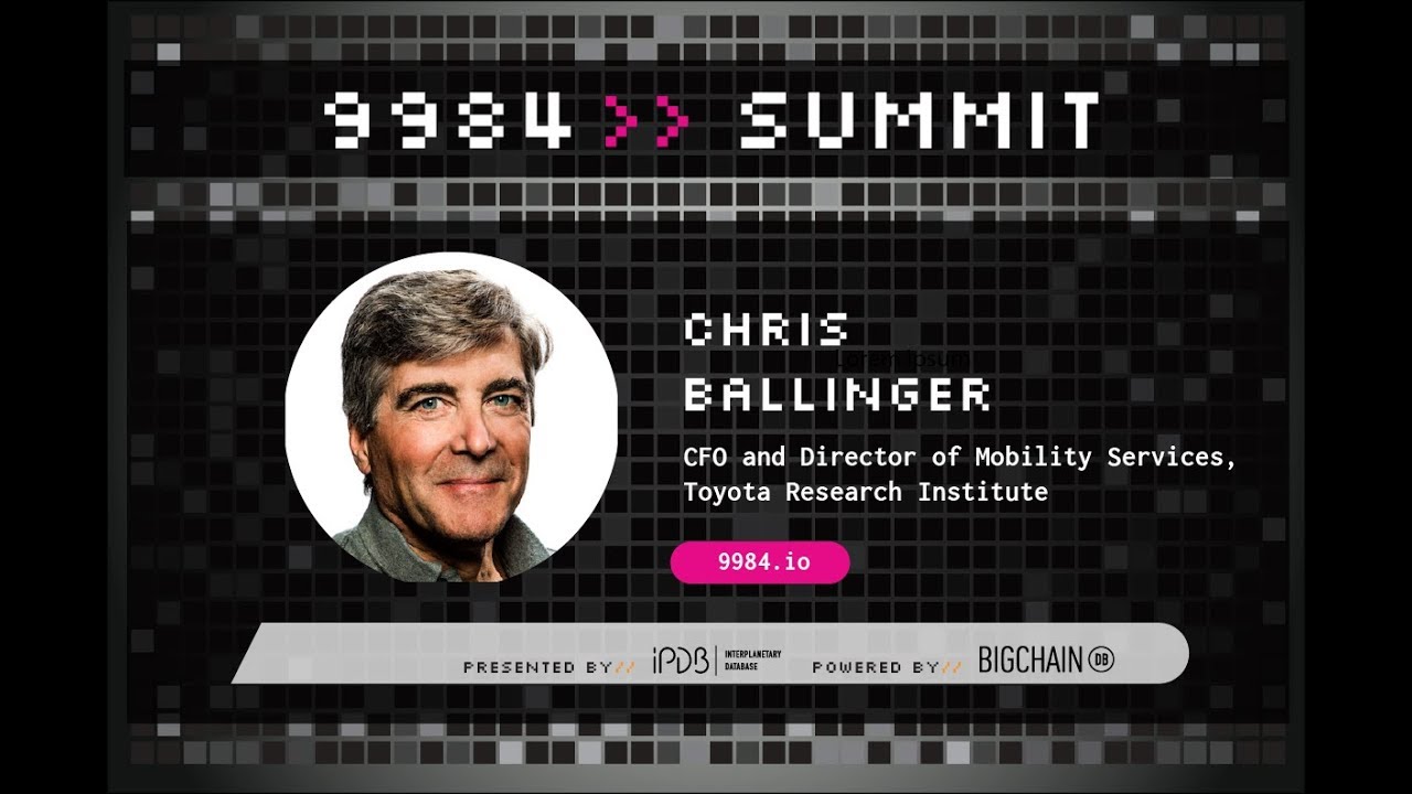 Chris Ballinger, Toyota Research Institute | The Future of Mobility