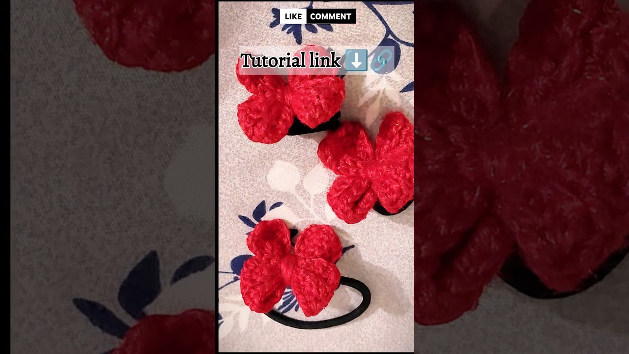 DIY Crochet Hair Accessories for Beginners 