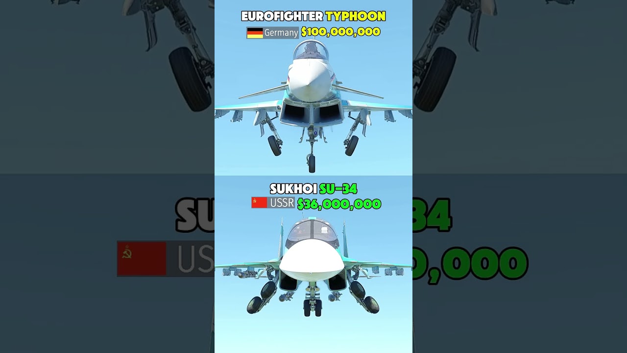Su-34 vs Typhoon - Landing Gear - War Thunder