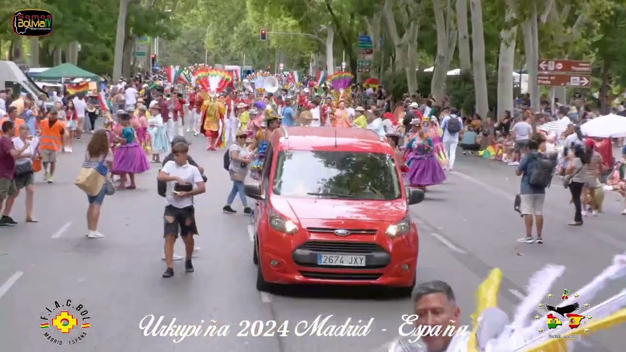 ENTRADA FOLKLÓRICA URKUPIÑA 2024 MADRID-ESPAÑA /FIACBOL & FACBE