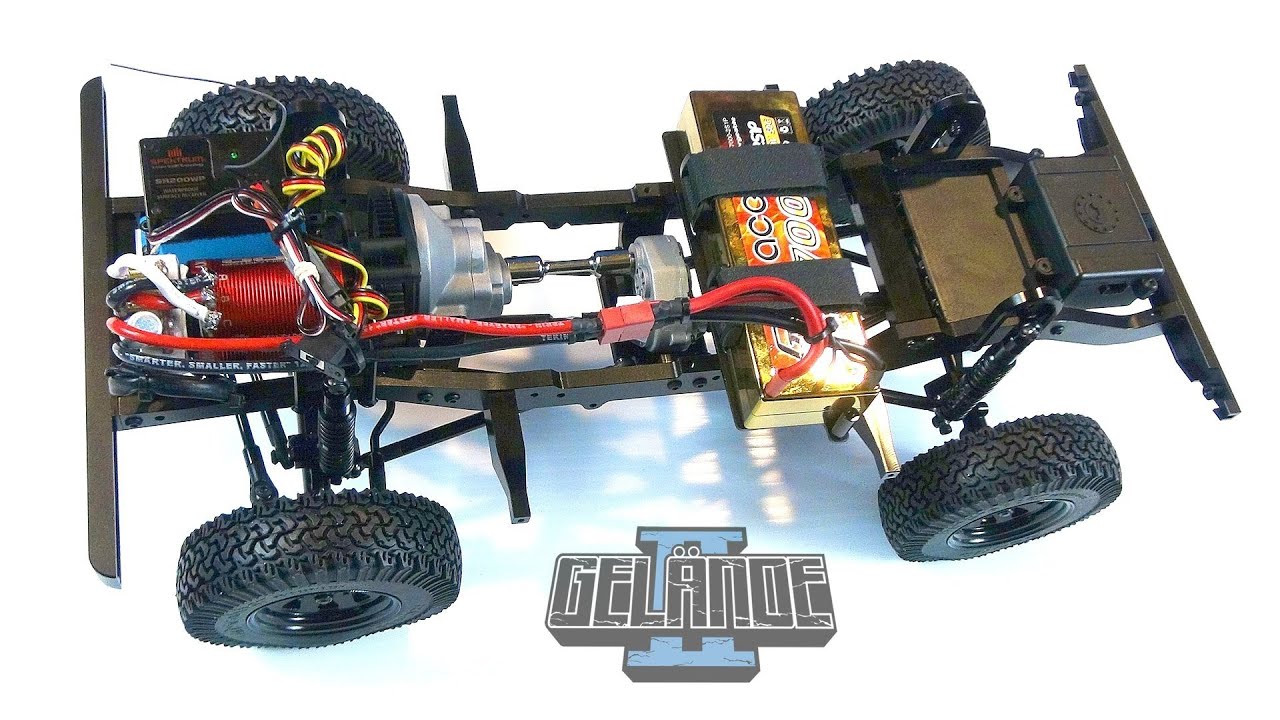 RC ADVENTURES - RC4WD Gelände II 4x4 Truck Kit w/Defender D90 Body Set - Build Video (PT4)