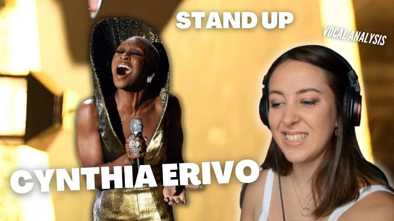 CYNTHIA ERIVO Stand Up Oscars 2020 | Vocal Coach Reacts (+ analysis) | Jennifer Glatzhofer
