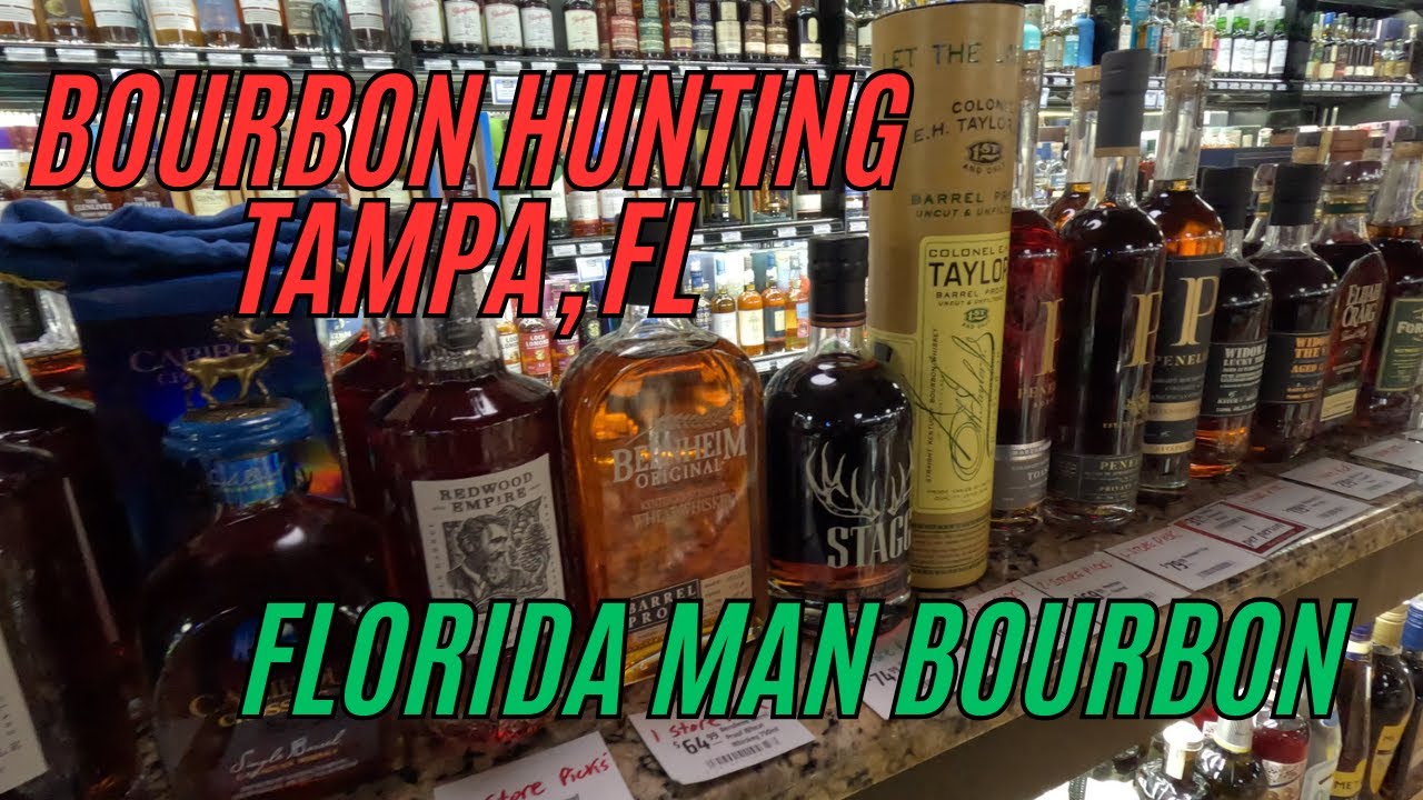 Bourbon Hunting Tampa, FL (Store Picks Galore!)
