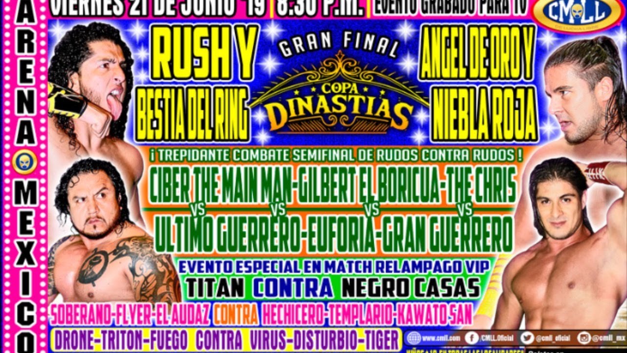 LUCHA LIBRE VIERNES ESPECTACULAR DE ARENA MEXICO 21 DE JUNIO DE 2019 FUNCION COMPLETA
