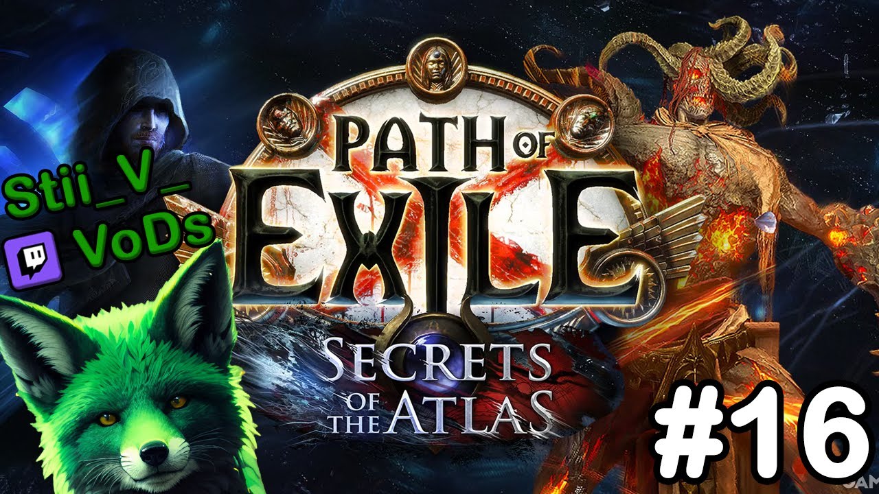 PoE 3.26 SSF Unique Completion [#16] 🔥Path of Exile Secrets of The Atlas Twitch-Stream VoD Stii_V_💚