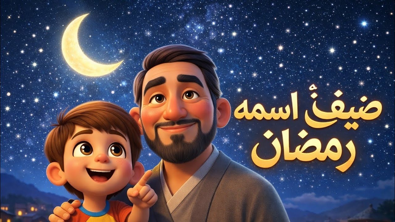 قصة {ضيف اسمه رمضان}  #قصص_قبل_النوم #قصص #رمضان_كريم 