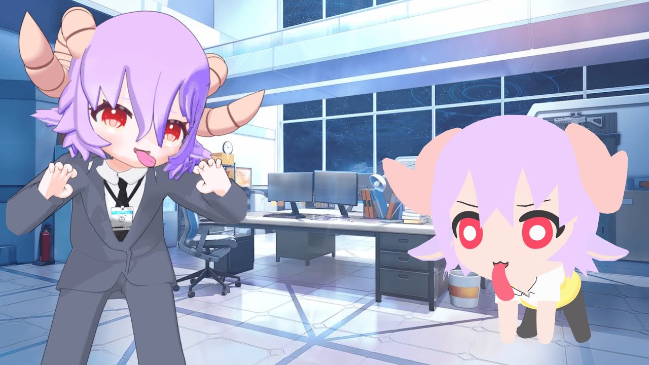 Blue Archive Aries Ram VTuber Stream