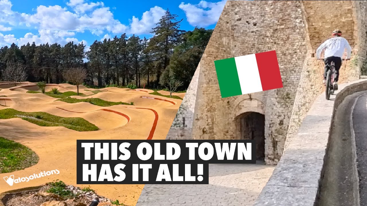 Urban freeride in an old Italian town!