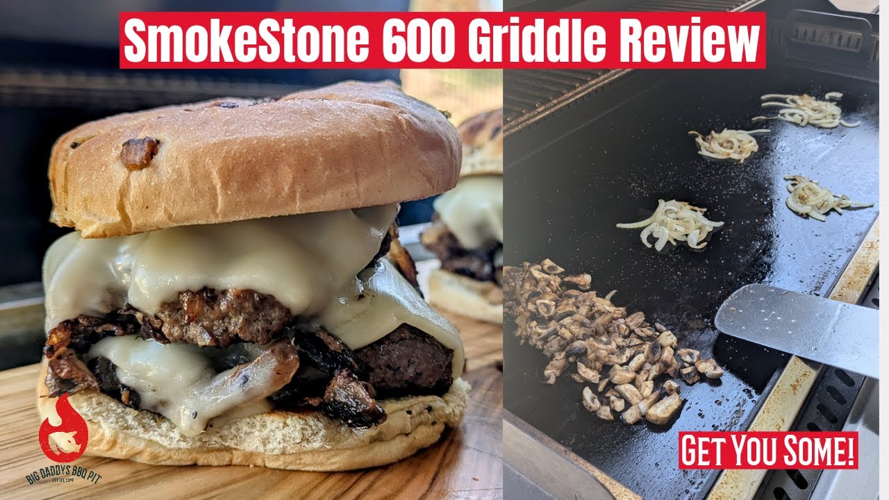 Recteq SmokeStone 600 Griddle Review with Smash Burgers!