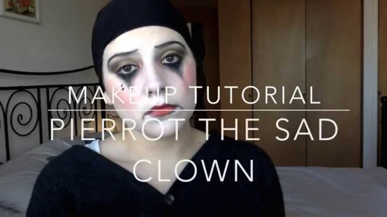 Pierrot - The Sad Clown Makeup Tutorial