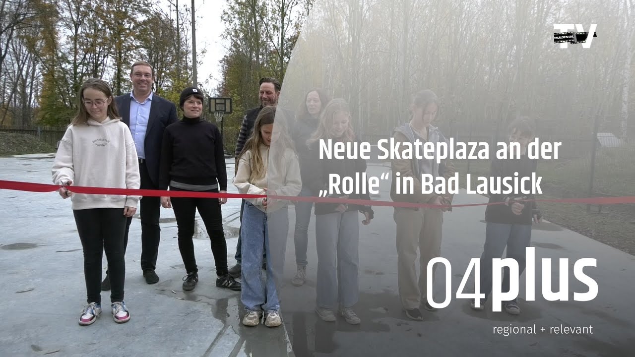 Neue Skateplaza an der „Rolle“ in Bad Lausick