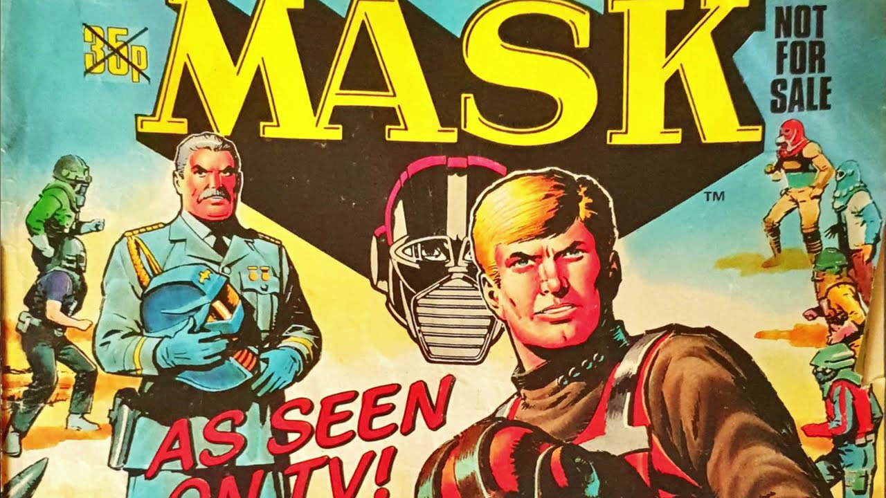 M.A.S.K.  UK Preview Comic