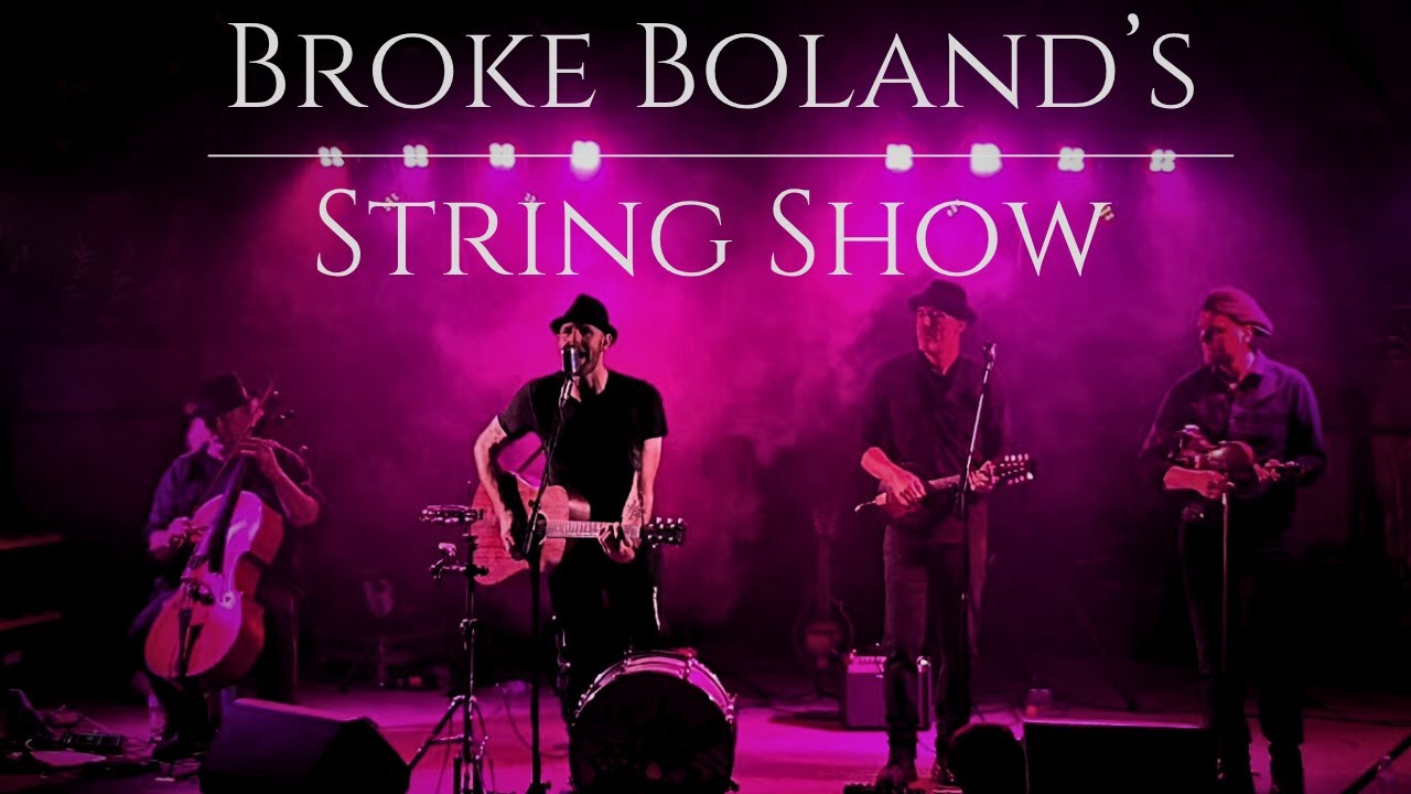 Something in the Way - NIRVANA Cover By Broke Boland's String Show LIVE!
