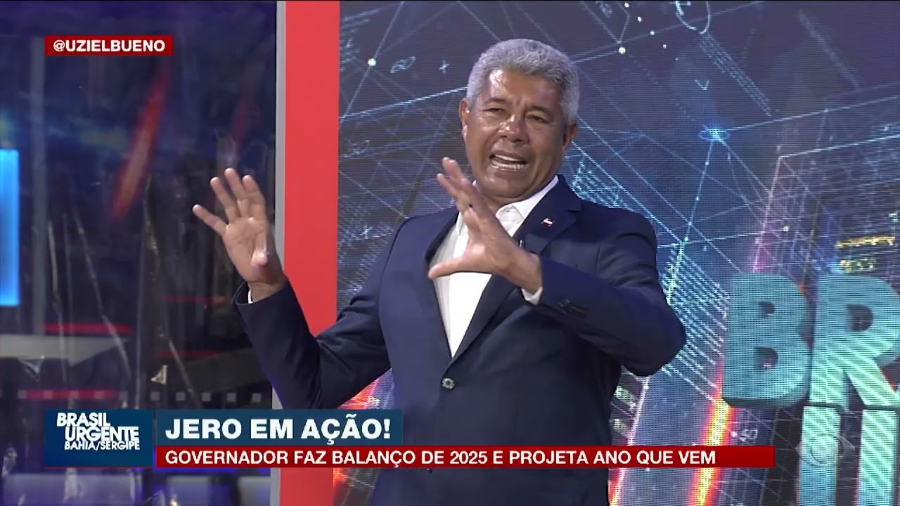 BALAN&Ccedil;O DE 2025 COM O GOVERNADOR JER&Ocirc;NIMO RODRIGUES  | BRASIL URGENTE
